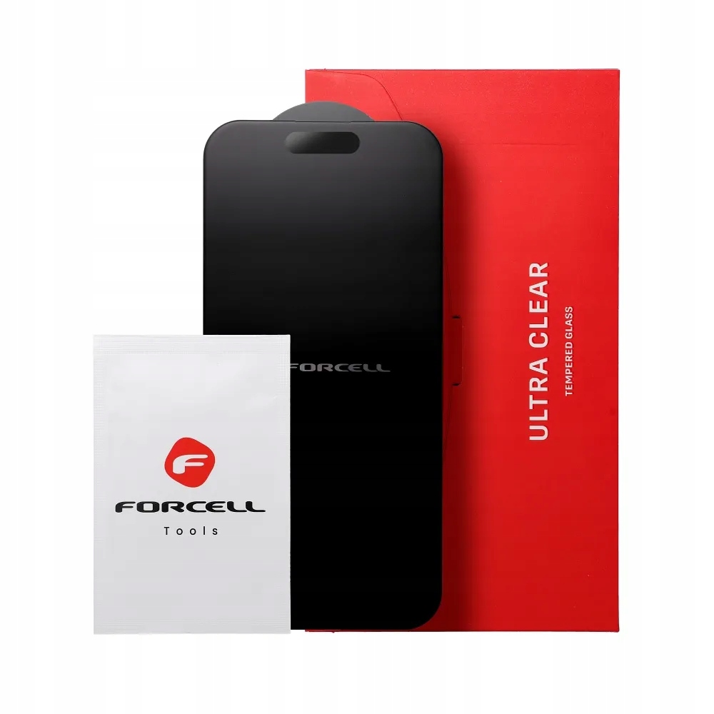 Szkło hartowane do iPhone 15 Plus Forcell Matt Glass czarne