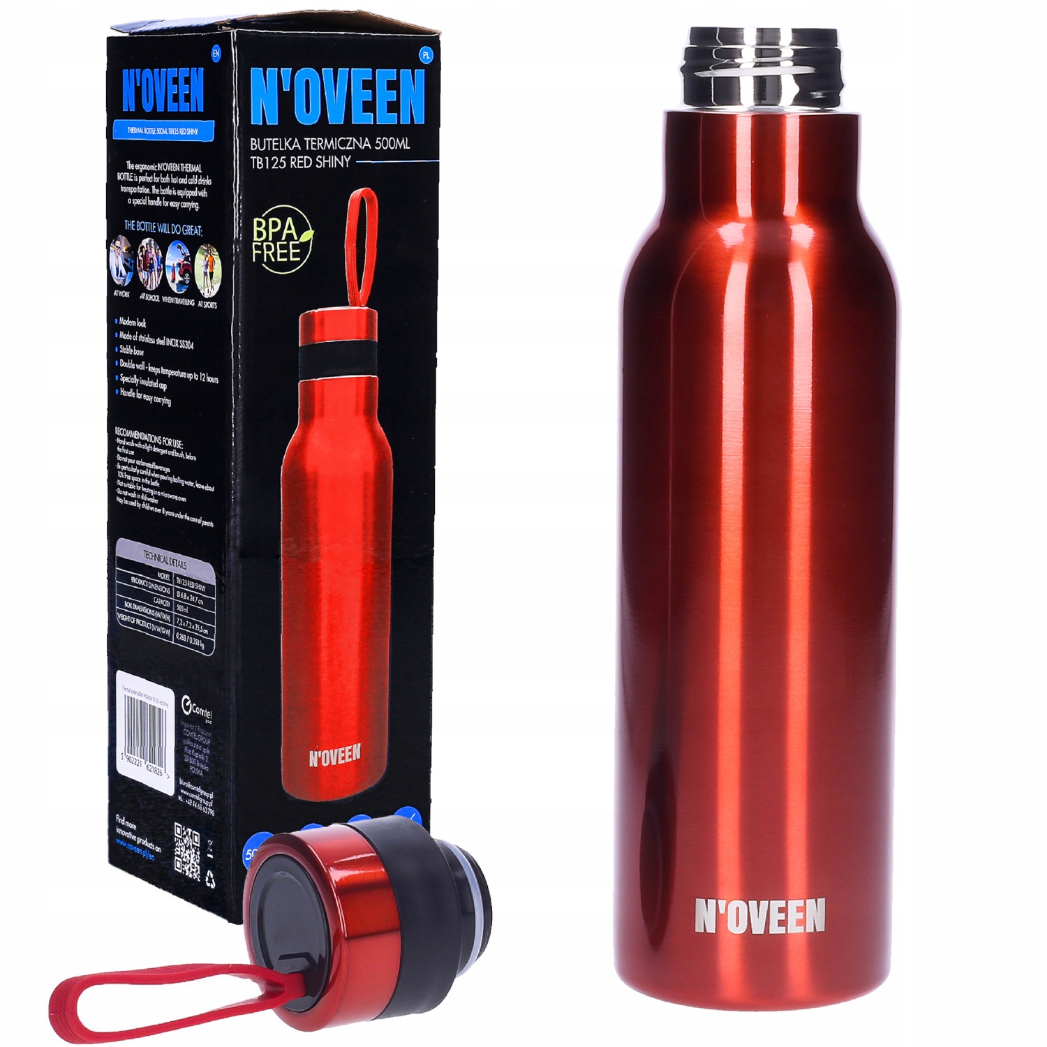 

Noveen Butelka termiczna termos na napoje 500ml
