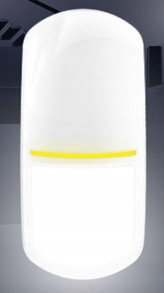 Detektor pohybu Satel Slim-dual-luna-pet Pir+mw Detekcia pohybu 12 m