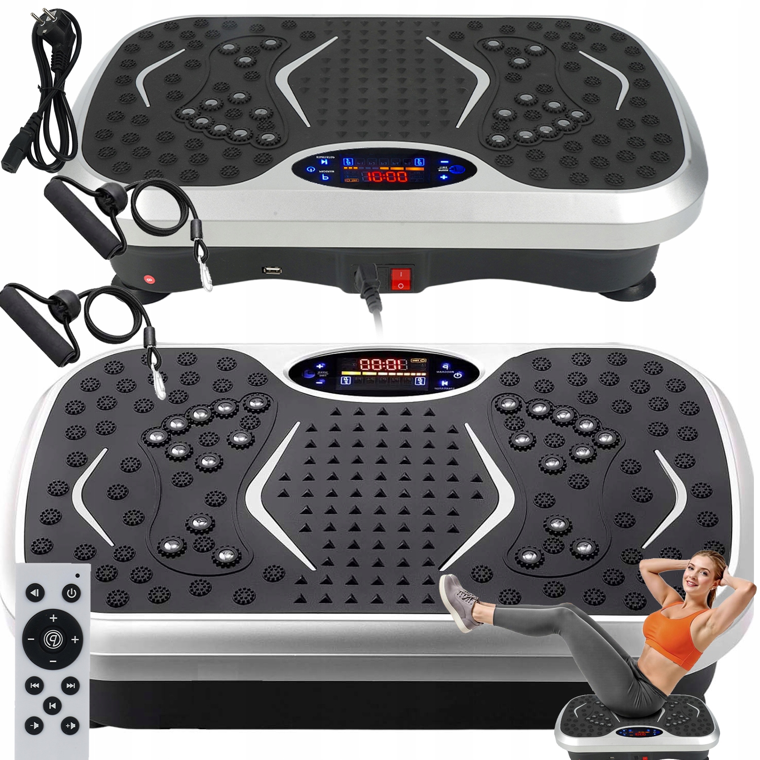 Masażery I Platformy Wibracyjne Bluetooth Przenośna Całego Ciała Treningowa