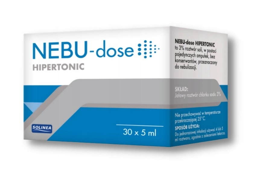 

Nebu-dose Isotonic 0,9% sól fizjologiczna 100x5ml