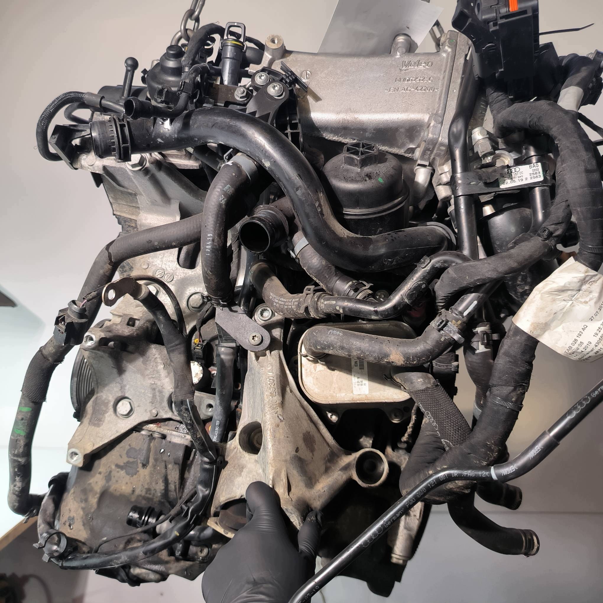 motor komplet DETA 2.0 TDI 190 KM AUDI A4 B9