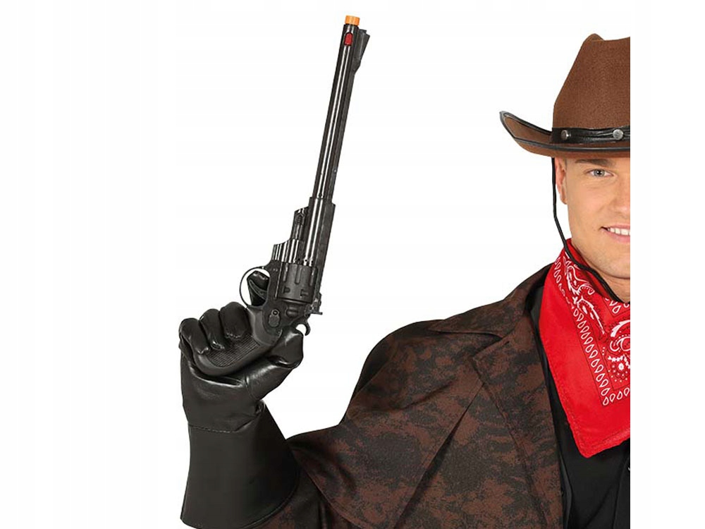 

Pistolet Broń Do Kostiumu Czarny 43cm