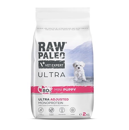 Levně VetExpert Raw Paleo Ultra Pork Mini Puppy 2kg