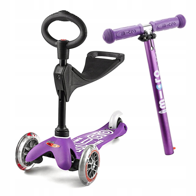 Hulajnoga Mini Micro 3IN1 Deluxe Purple MMD012