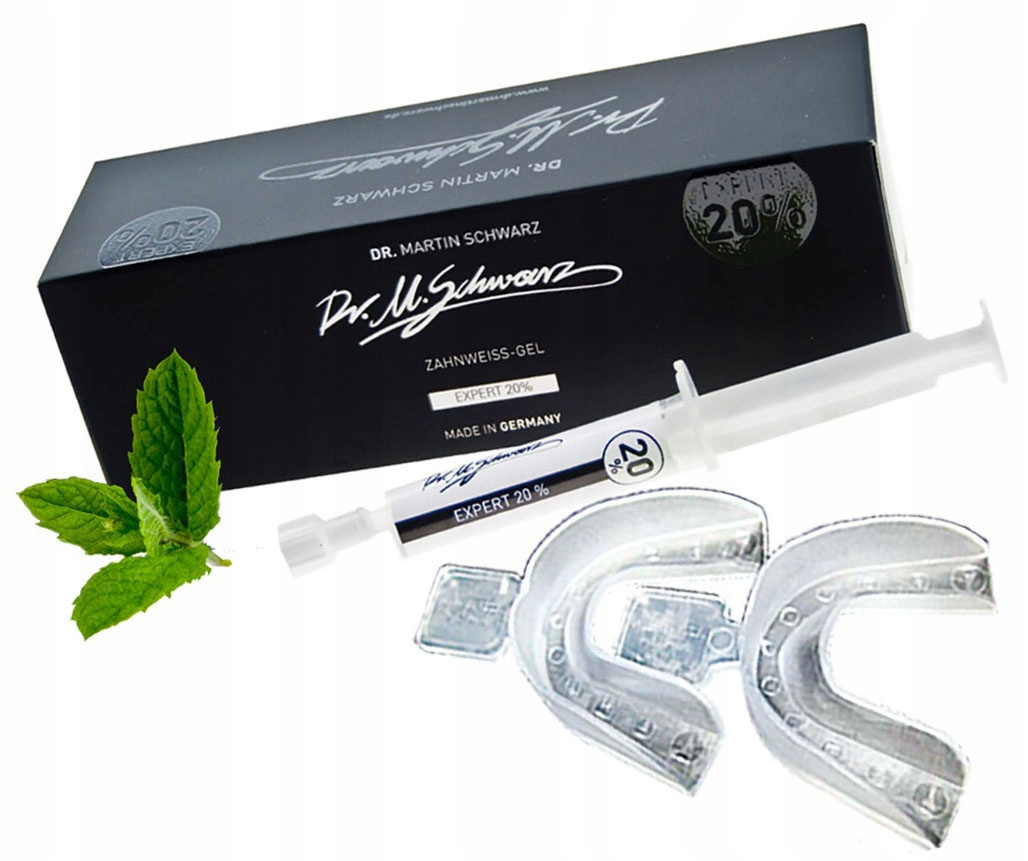 Żel Do Wybielania Zębów EXPERT___20%___+2xNAKŁADKI