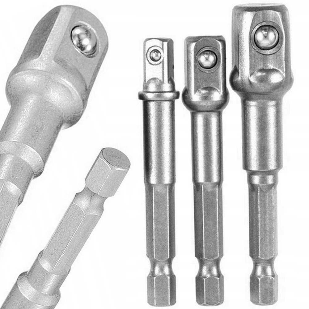 REDUKCJE ADAPTERY DO WKRĘTARKI NASADEK 1/4 3/8 1/2