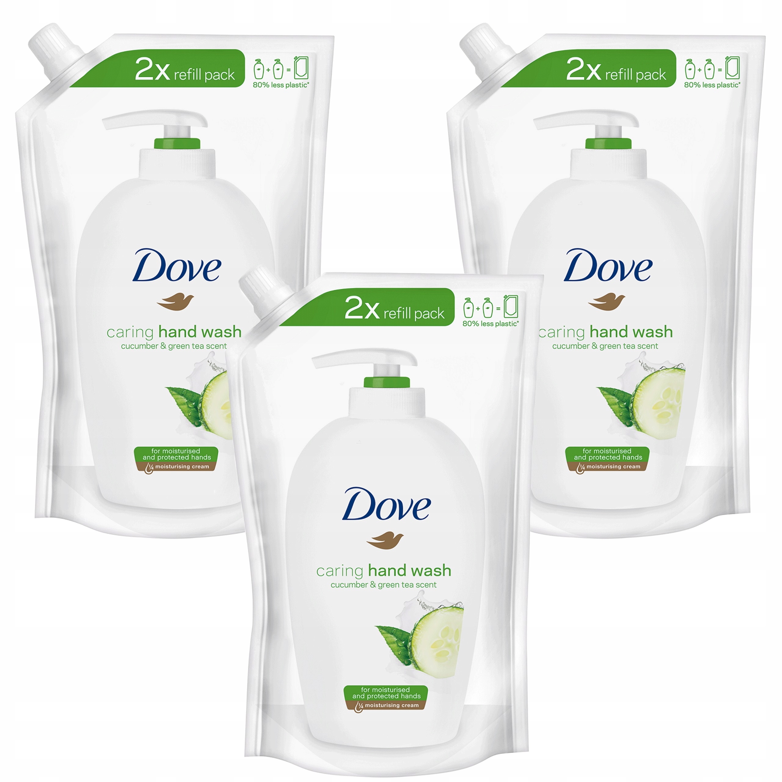 

Dove Ogórek Herbata Mydło w Płynie Zapas 1500ml