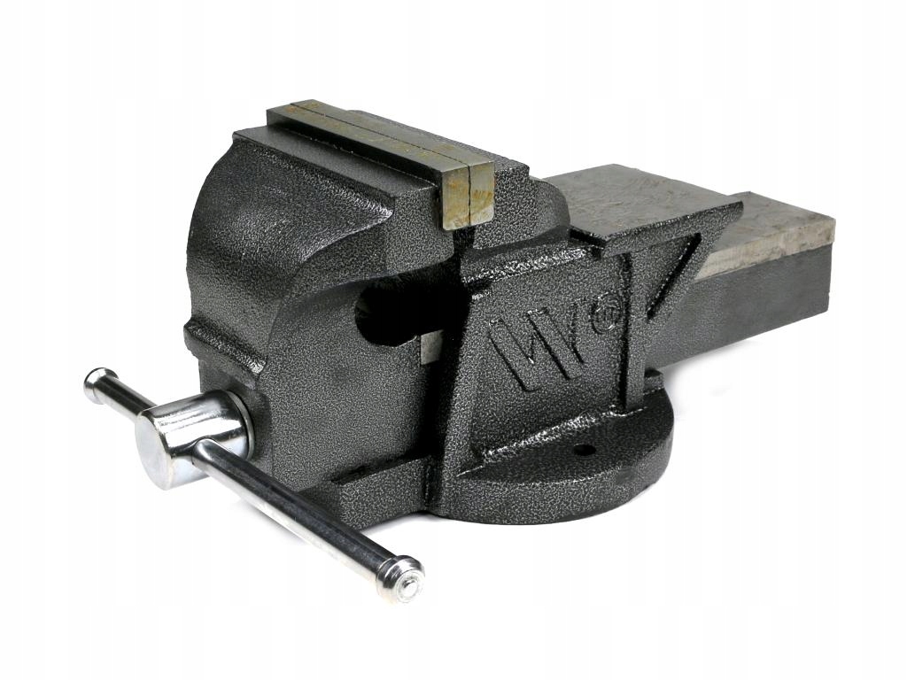 Těžký zámečnický svěrák z tvárné litiny, pevný, 125 mm WMI102