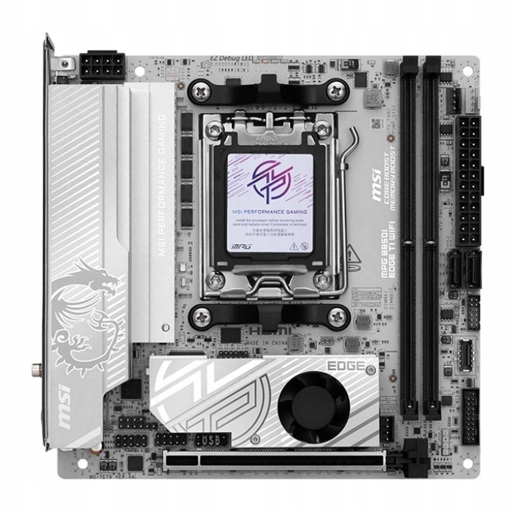 Doska Msi Mpg B850I Edge Ti Wifi /amd B850/DDR5/SATA3/M.2/ USB3.2/WiFi/ Bt/