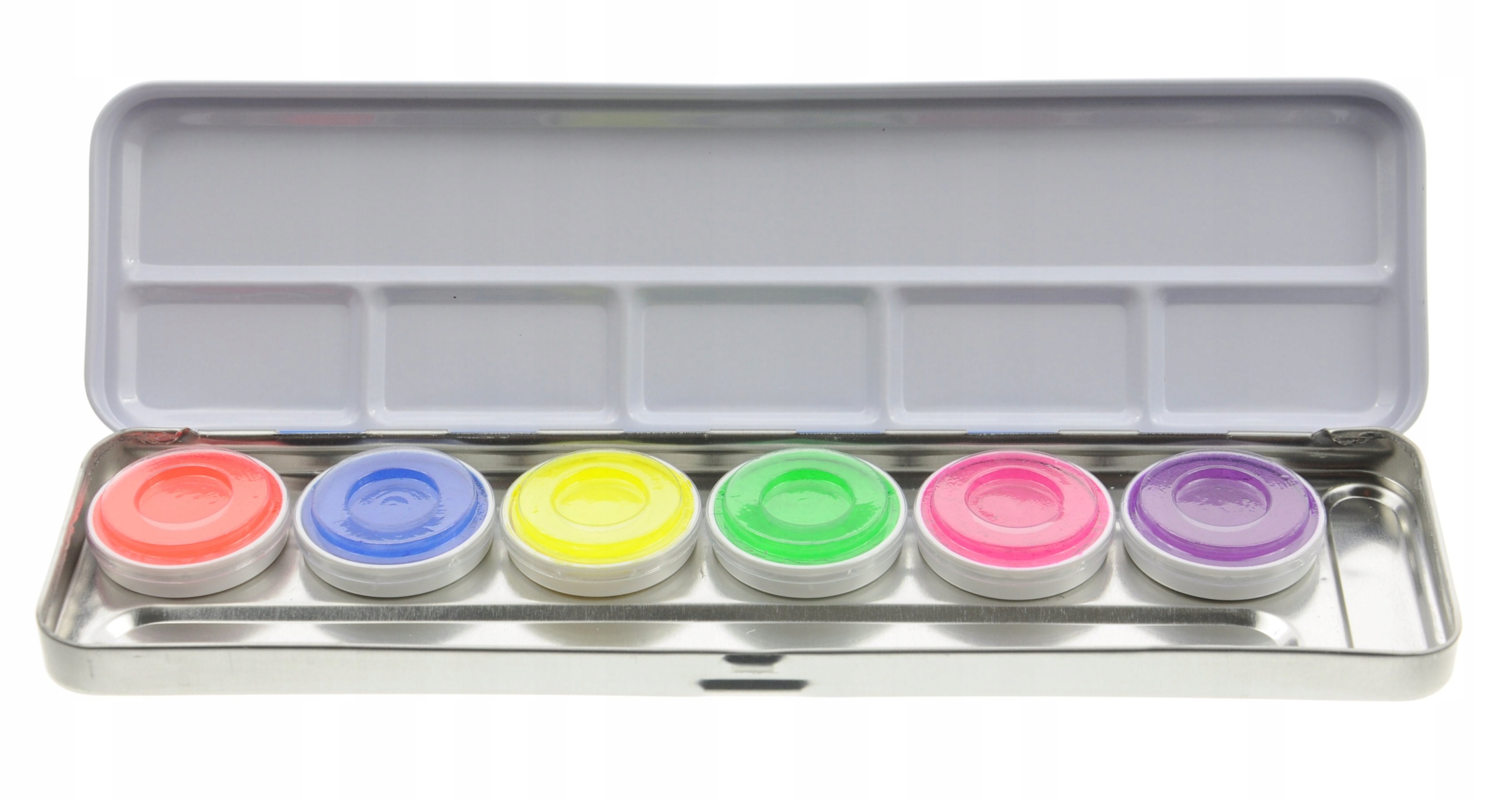 Kryolan Aquacolor Paleta 6 Uv barev