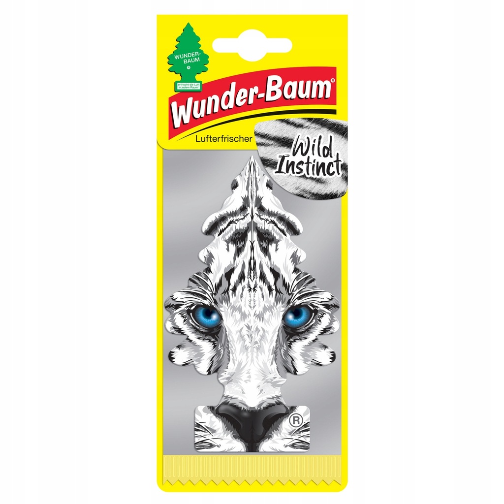 Zapach Samochodowy Choinka Zawieszka Zapachowa Wunder-baum Wild Instinct