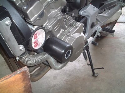 Crash Pady Classic Rg Racing Honda CB900 Hornet Čierne