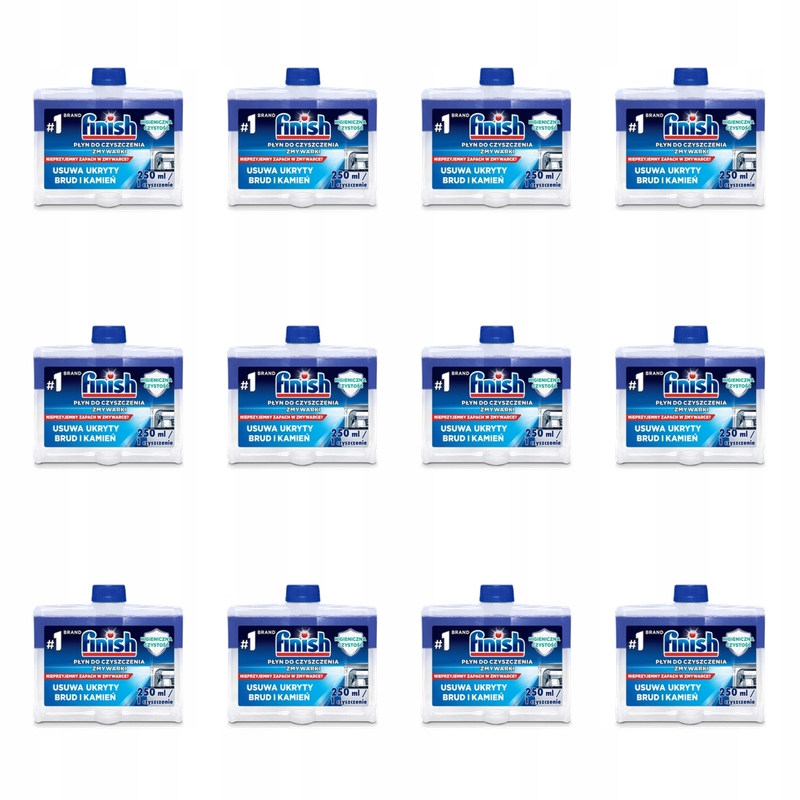 Finish čisticí prostředek na myčky nádobí 250 ml X12