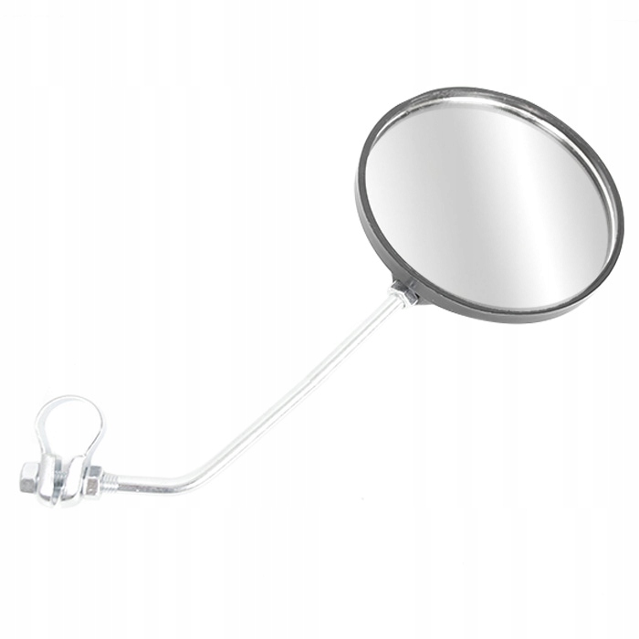 LUSTERKO ROWEROWE NA KIEROWNICE OKRĄGŁE DUŻE RETRO 110mm