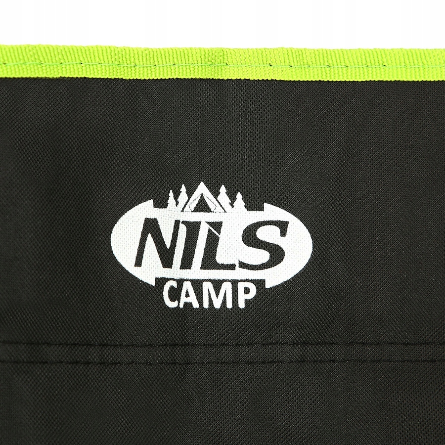 NILS Krzesło Turystyczne Składane Wędkarskie Kempingowe Plażowe Z Pokrowcem Szerokość siedziska 82 cm