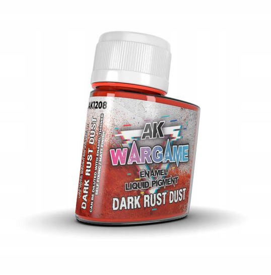 Dark Rust Dust – Enamel Liquid Pigment AK1208 New
