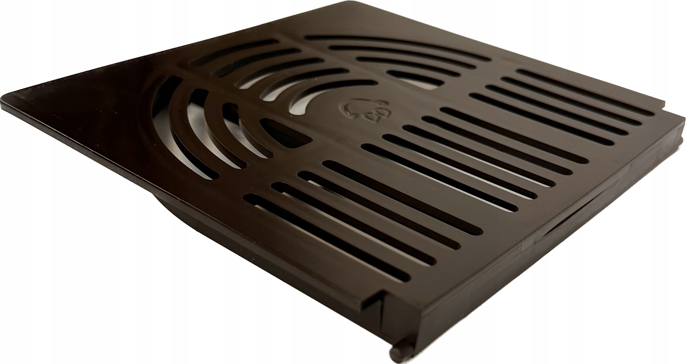 Klapka do osadnika GALECO nad koszyczek brązowa