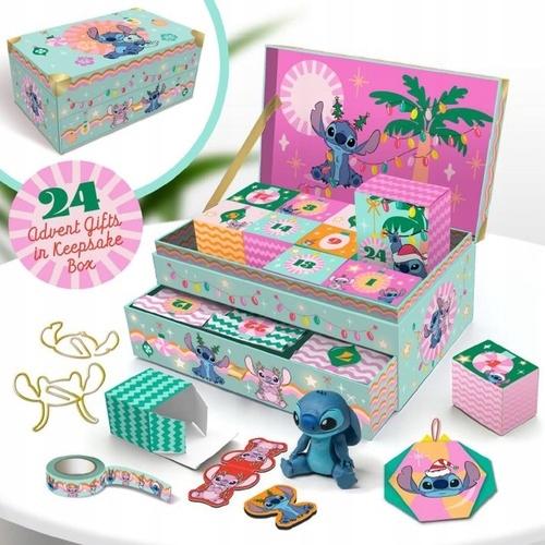 Adventný kalendár Stitch Keepsake Box 2025