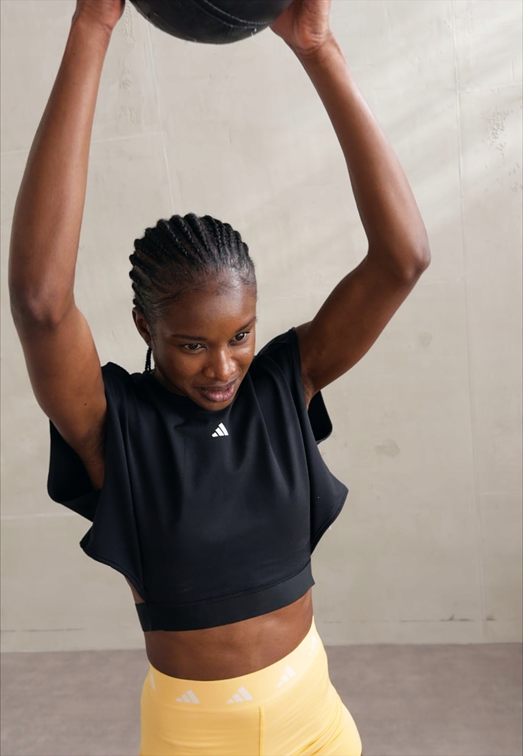 Černé sportovní tričko adidas Xs