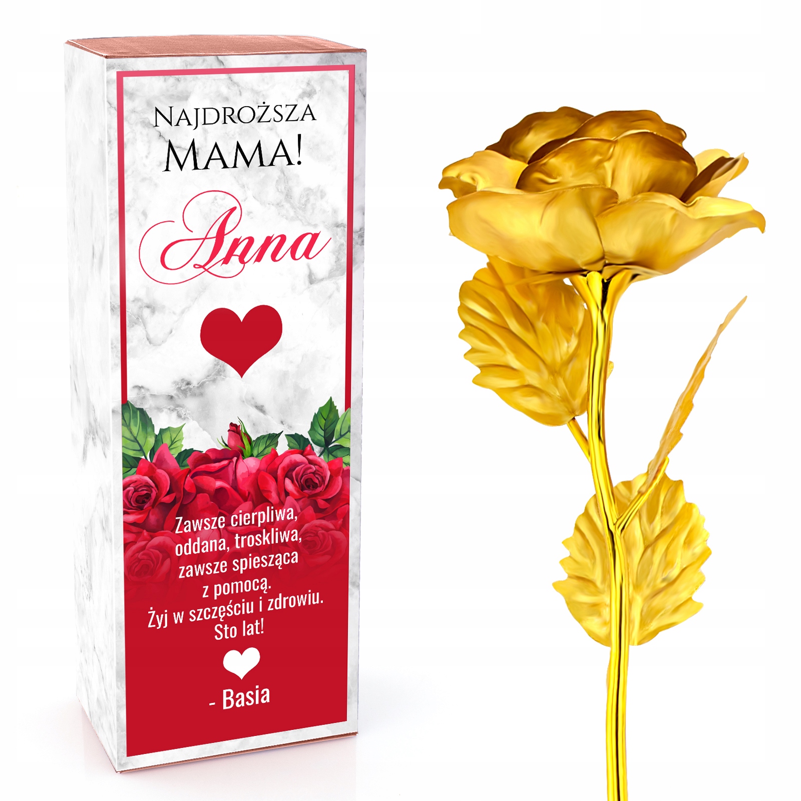 

Dzień Mamy Dla Mamy Złota Róża Dedykacja