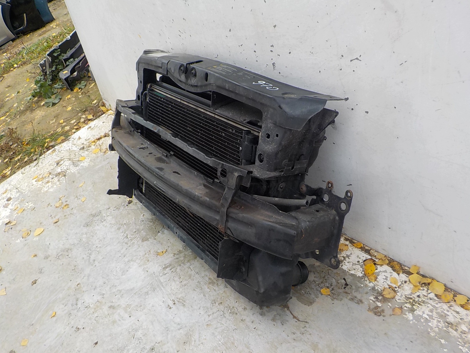 970 SKODA OCTAVIA II LIFT support panel for radiators sider radiator 1.6 TDI