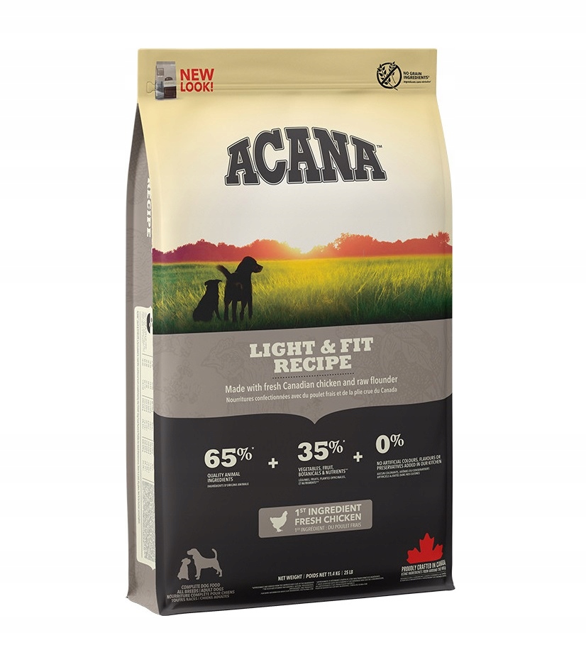 Acana Heritage Light Fit 11,4 kg Krmivo pro psy