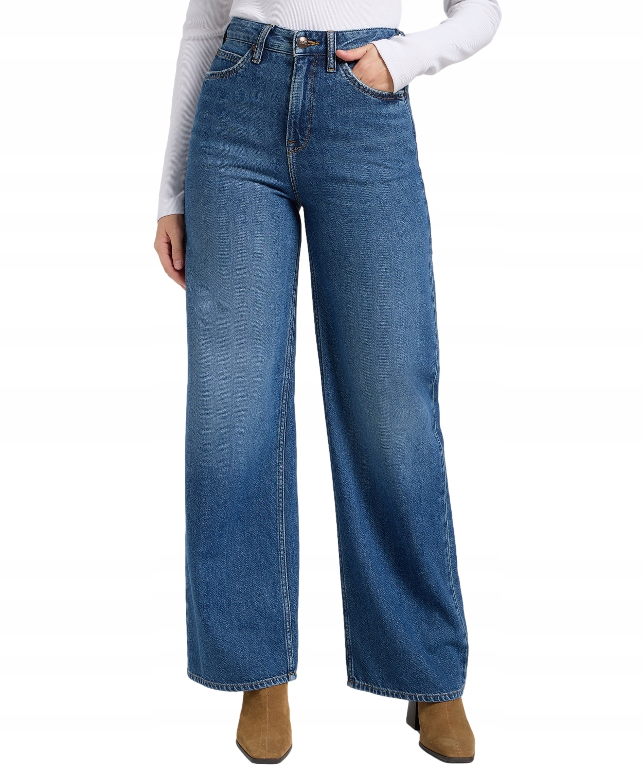 Džíny Lee Stella A Line 112370893 Ink Pool W 32 L 31