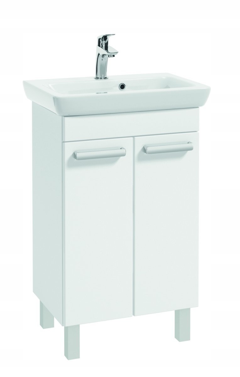 Szafka z umywalką Capri D55 uchwyt chrom