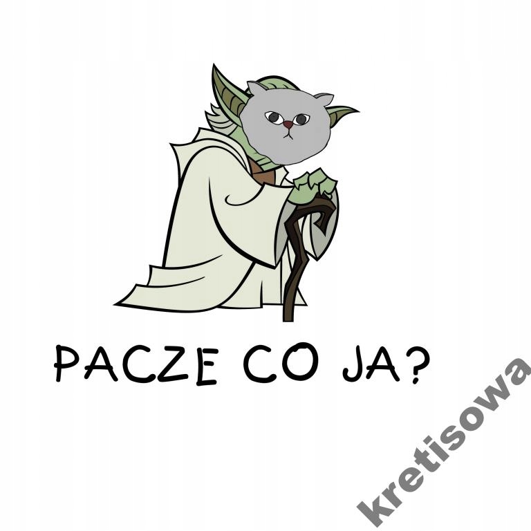 

Damska koszulka Co Ja Pacze Paczyzm Hit Kot c1