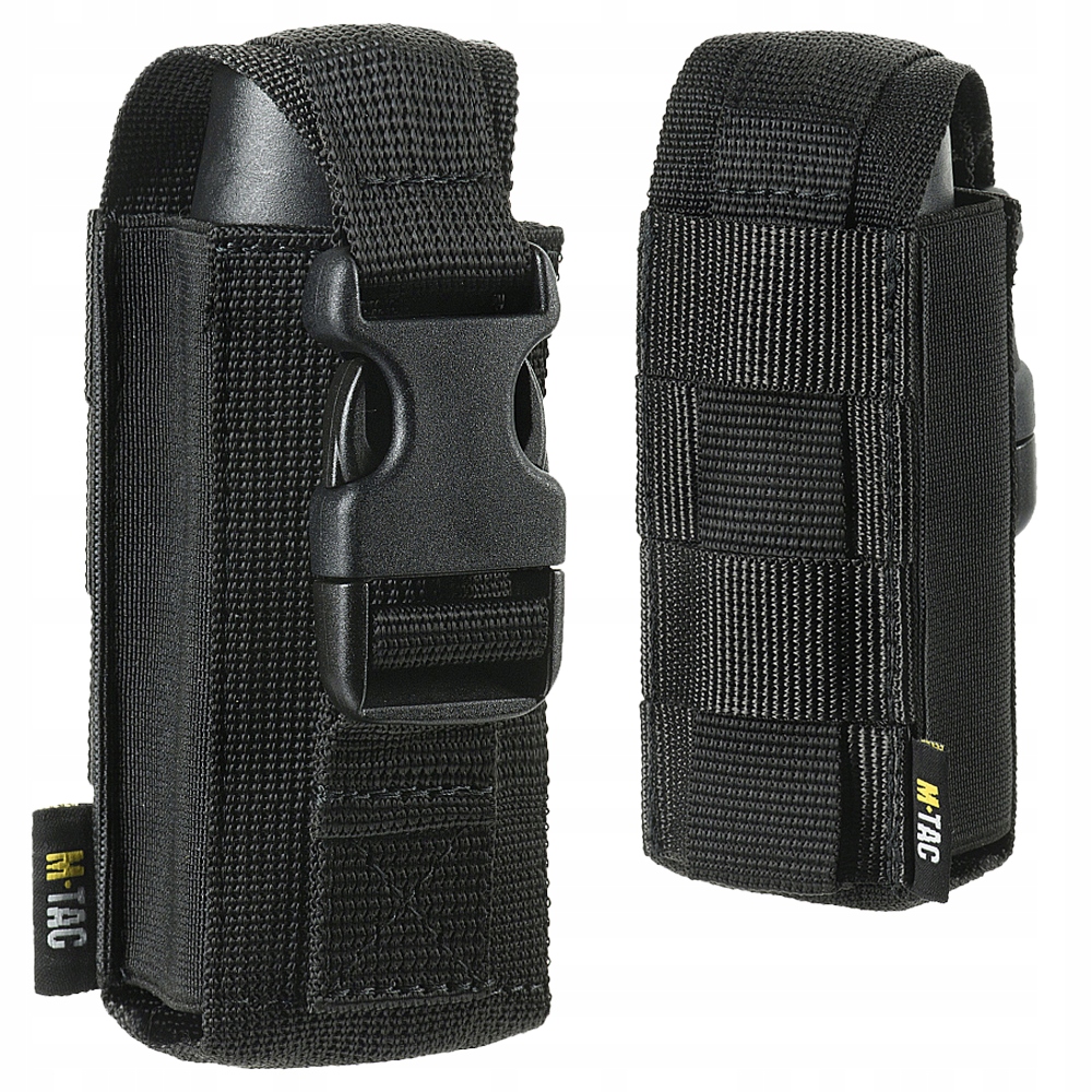 KABURA NA GAZ PIEPRZOWY ŁADOWNICA POKROWIEC ETUI M-TAC ZAPINANA CZARNA