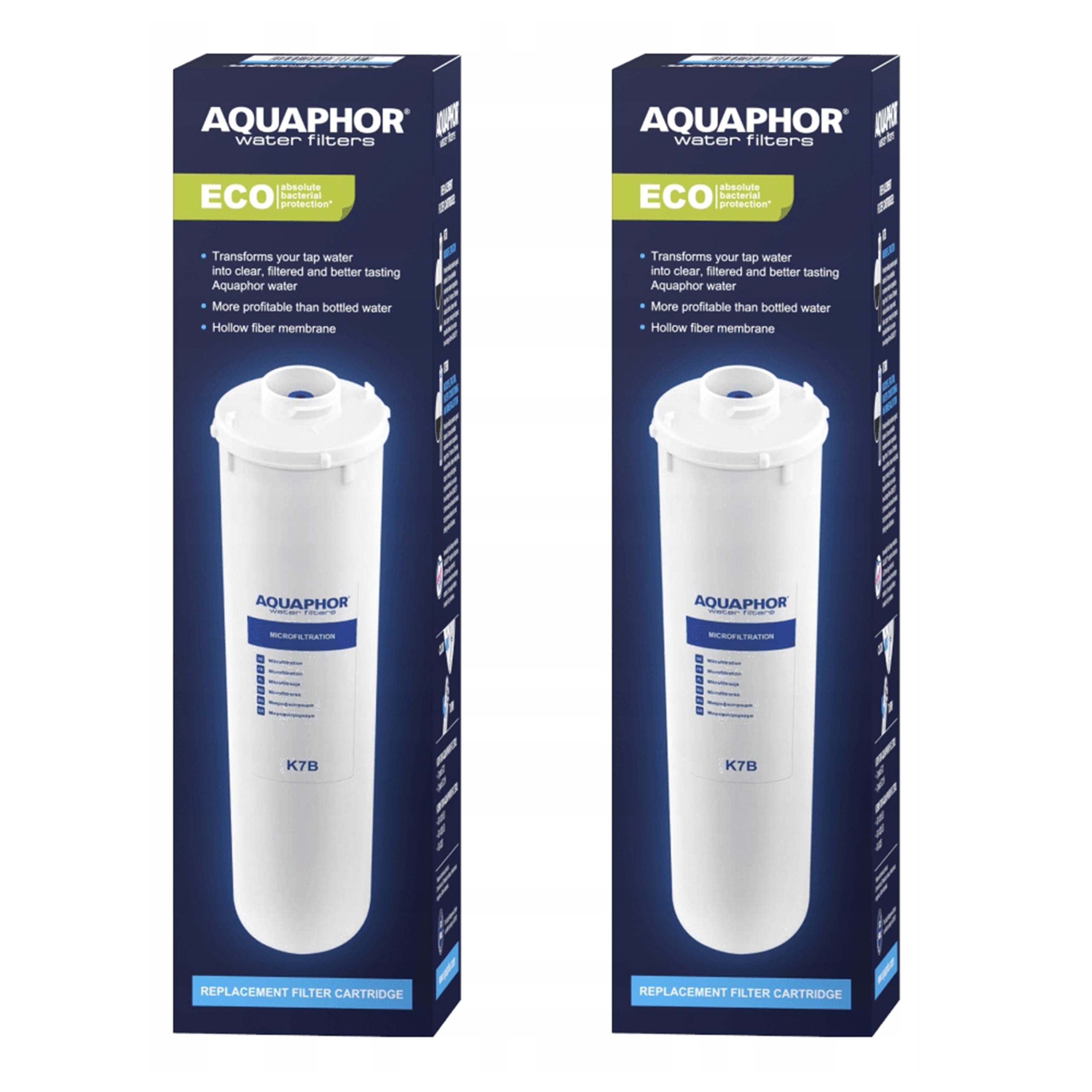 Filtrační vložka na vodu komplet Aquaphor K7B 2 ks