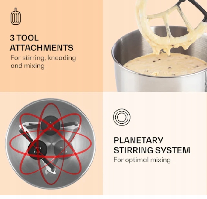 Robot kuchenny Klarstein Bella Nera 2000 W Kod producenta 10005315