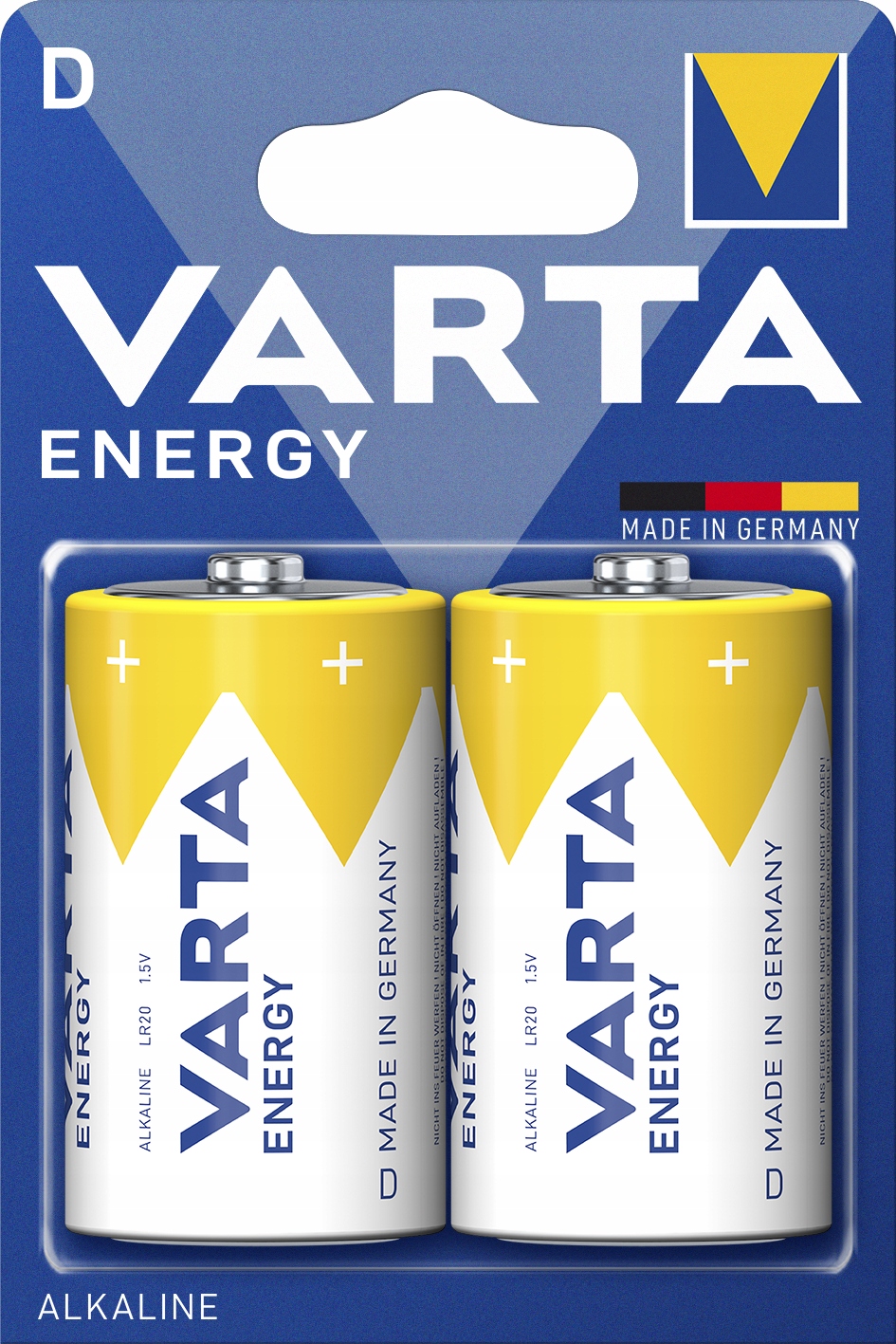 2 x Baterie Varta Energy LR20 Blister