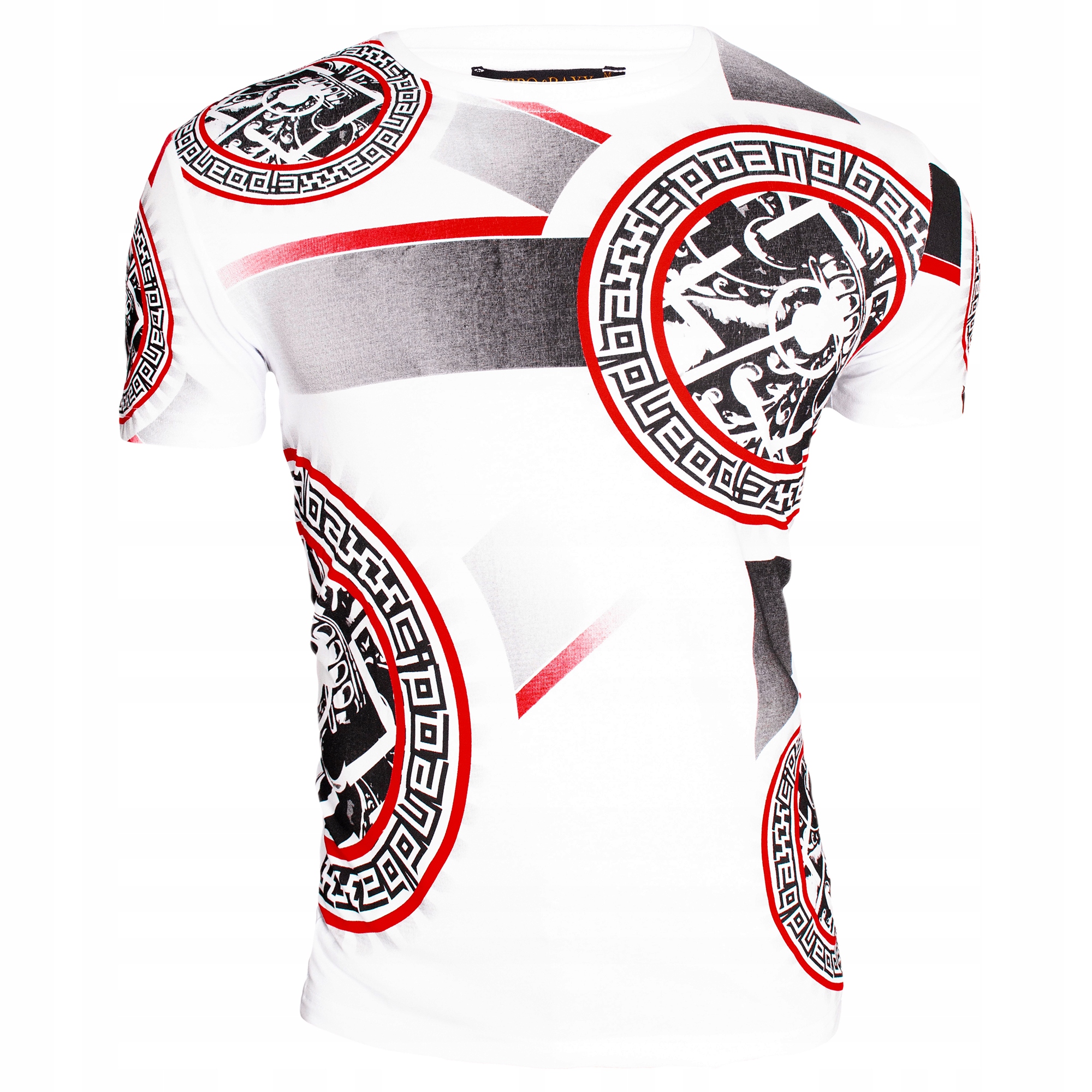 

T-shirt Cipo Baxx Męski White Elegance