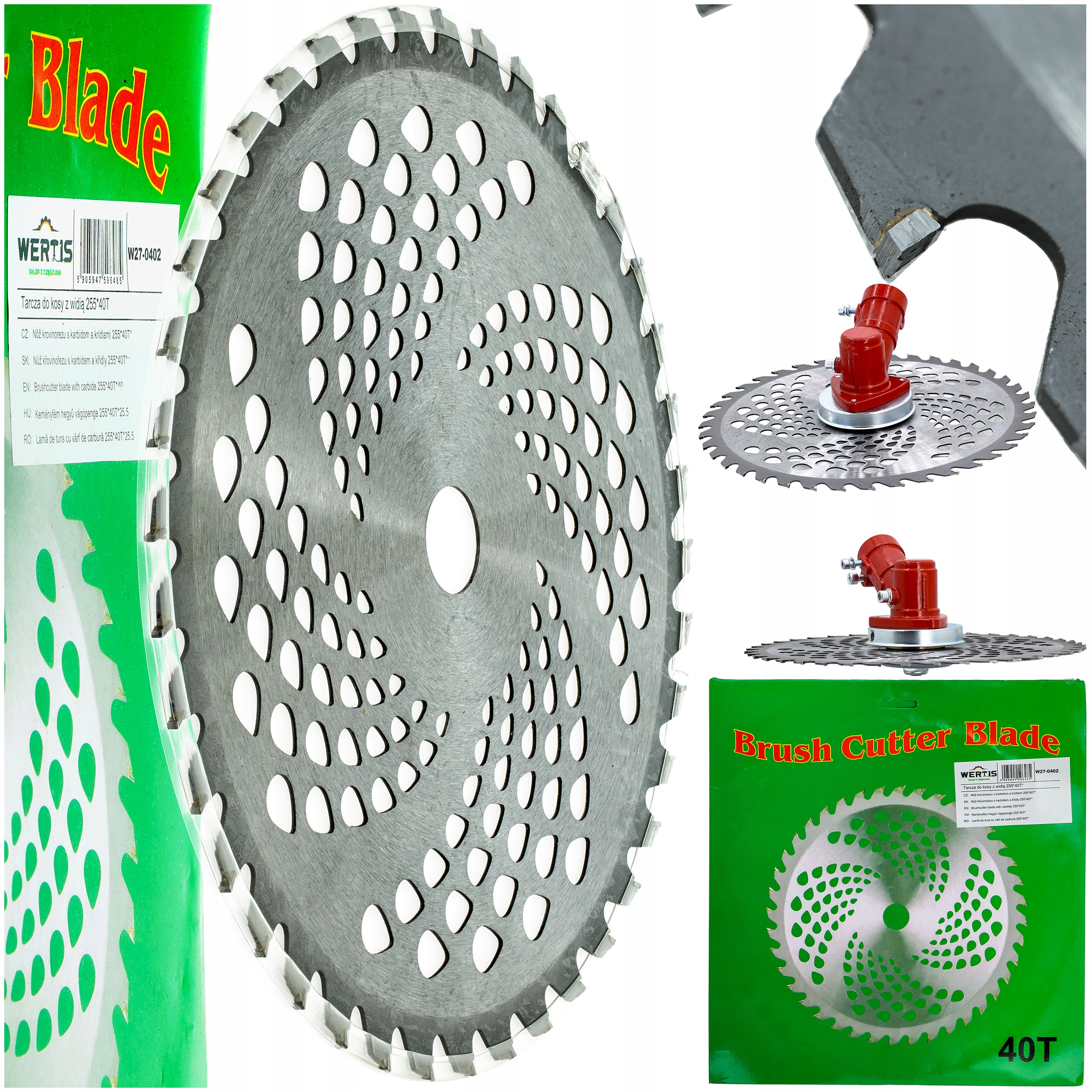 РЕЖУЩИЙ ДИСК ДЛЯ КУСТОРЕЗА 255 NAC DEMON ЗАПЧАСТИ ДЛЯ КУСТОРЕЗА