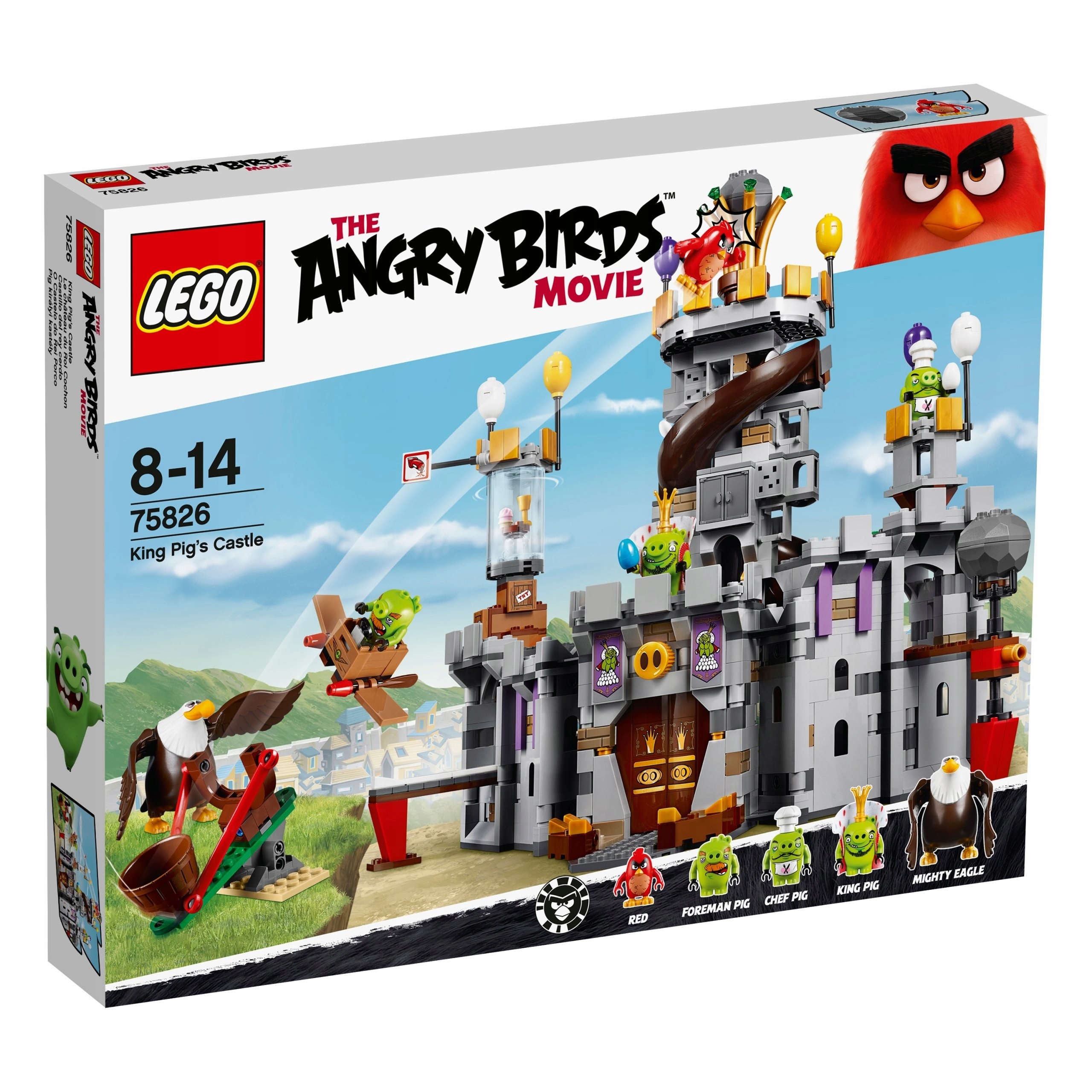 Lego Angry Birds 75826 Hrad prasečího krále Unikát 2016