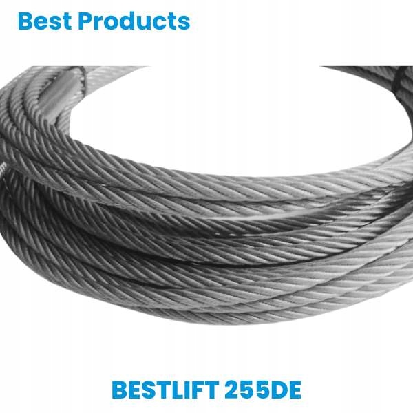 Ocelové zvedací lano Best Lift 255DE