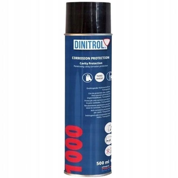 N964 Dinitrol 1000 Konserwacja profili zamkniętych w sprayu 500ml