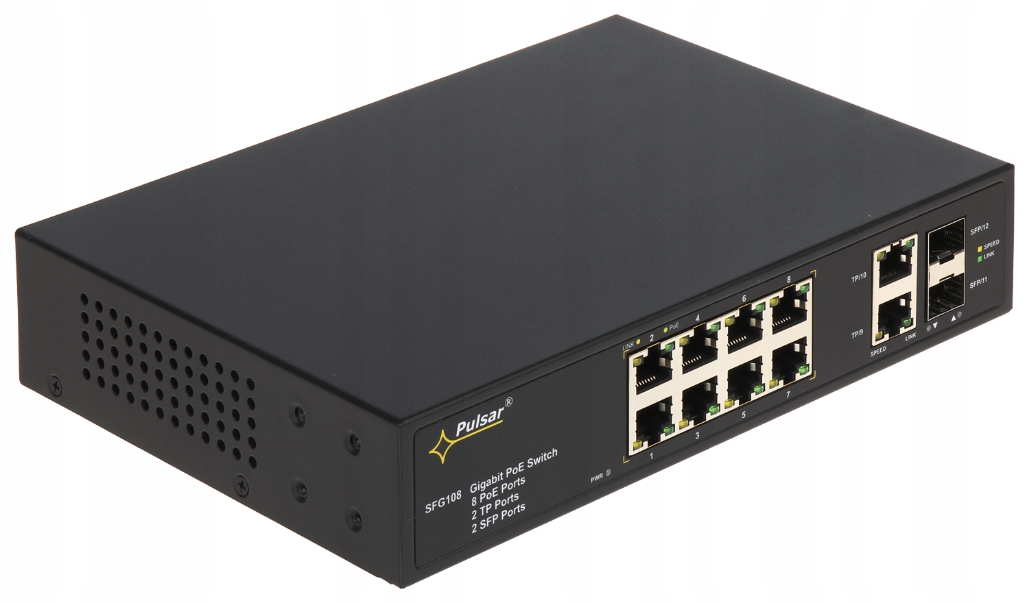 Poe Switch SFG-108 8PORTOVÝ Sfp Pulsar