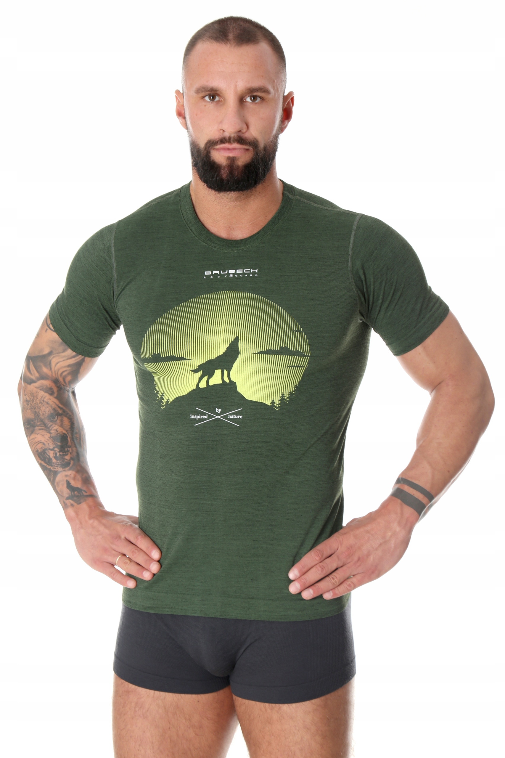 KOSZULKA MĘSKA TERMOAKTYWNA BRUBECK OUTDOOR WOOL Marka Brubeck