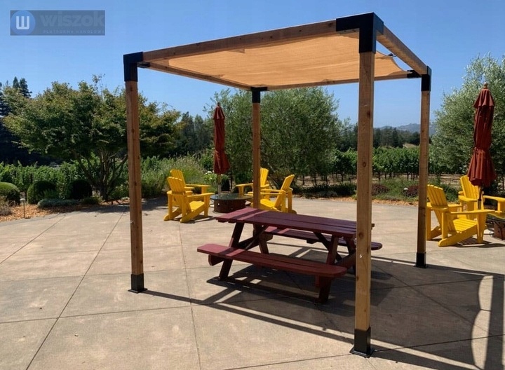 Pergola, altana, wiata - modułowy system budowy