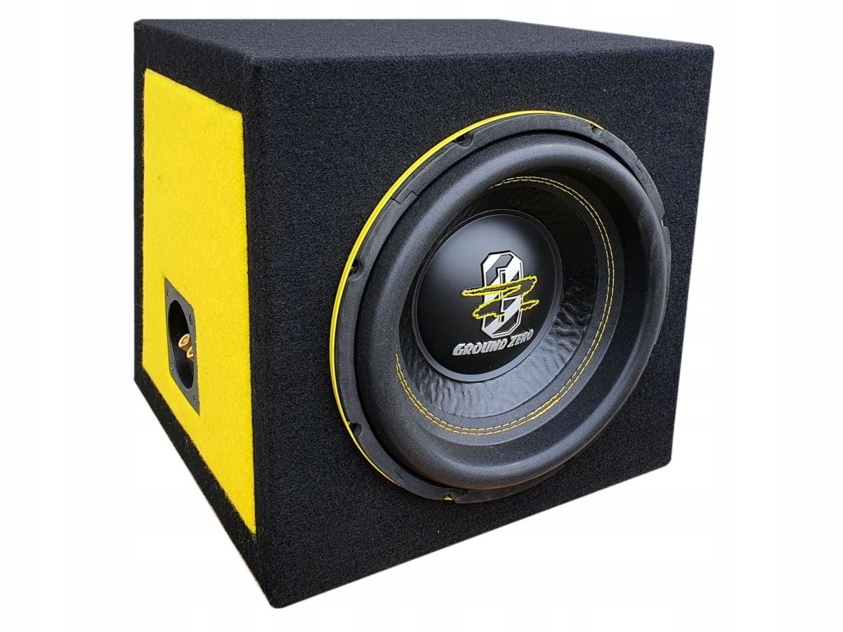 Ground Zero GZIW 10SPLC 2x2Ohm subwoofer 25cm 700W