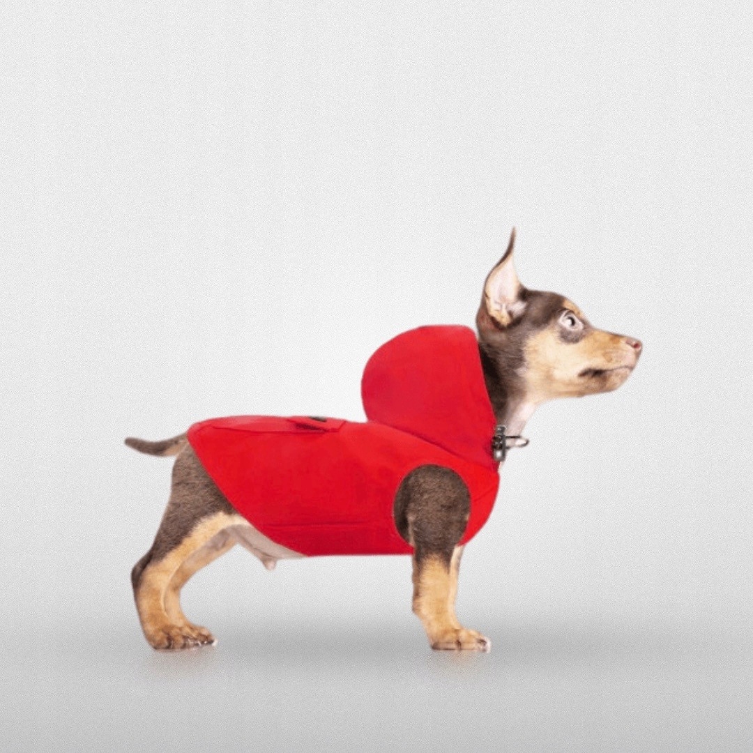 Pláštěnka Pro Psa Milk&pepper Babord Červená T44