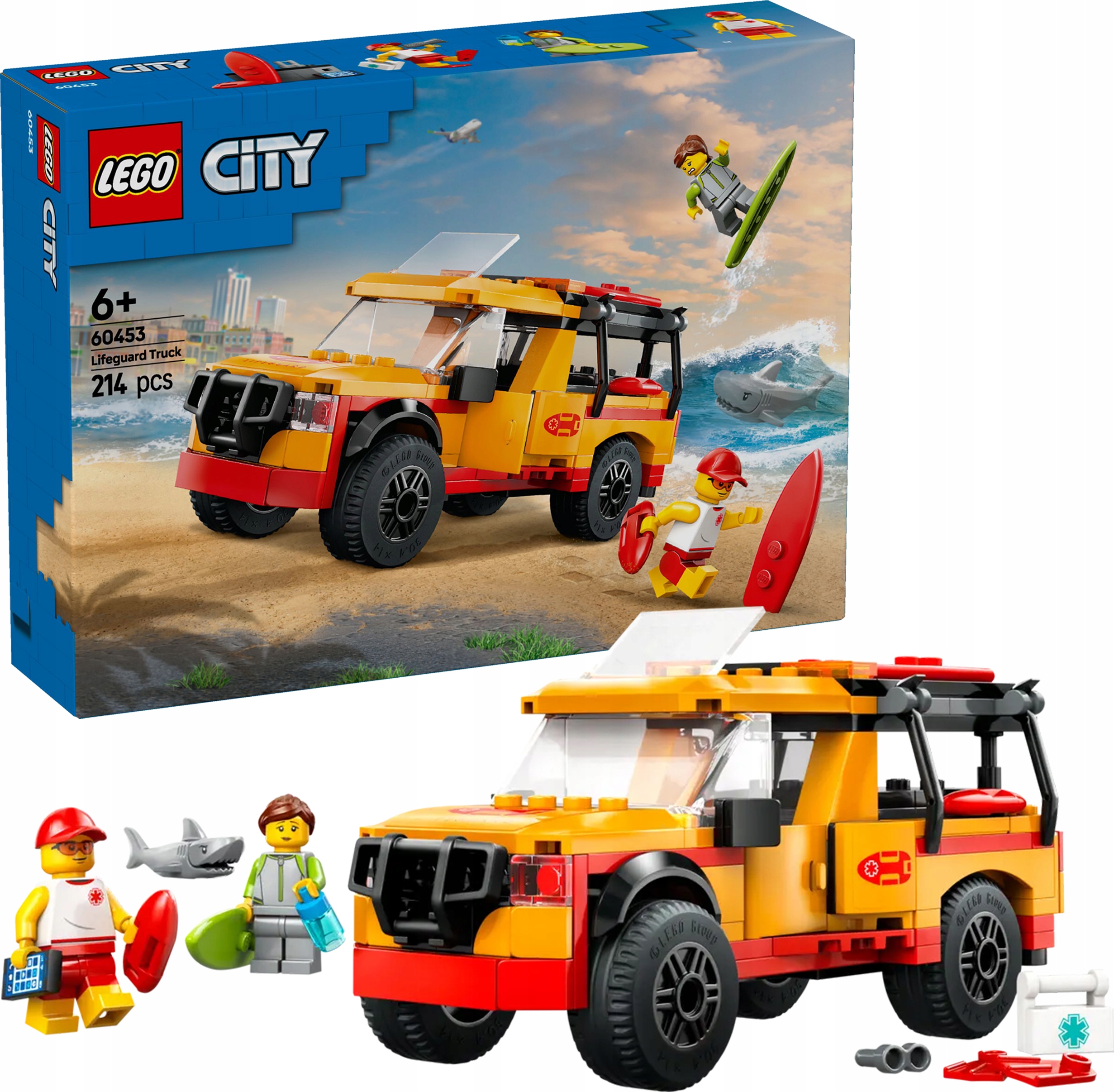 Lego City Dodávka plážových záchranářů 60453