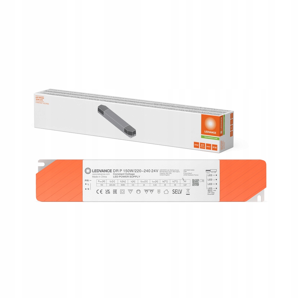 Napájecí zdroj Transformátor pro Led hadicovou pásku 24 V DC 220-240 V Ac 150 W Ledvance