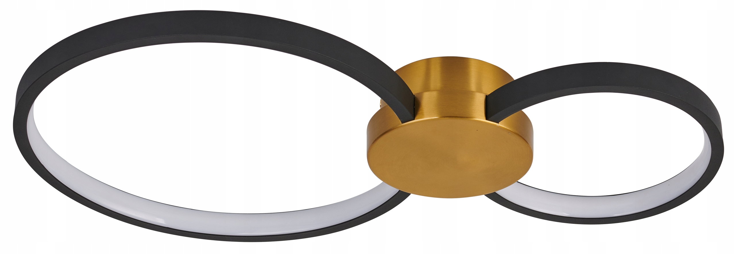 Condida stropné svietidlo Led zlatý/čierny mat 641102-32