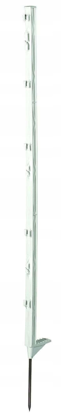 Plotové Palice Z Polypropylenu Classic 105 cm 20 Ks Bílá Patka Kerbl