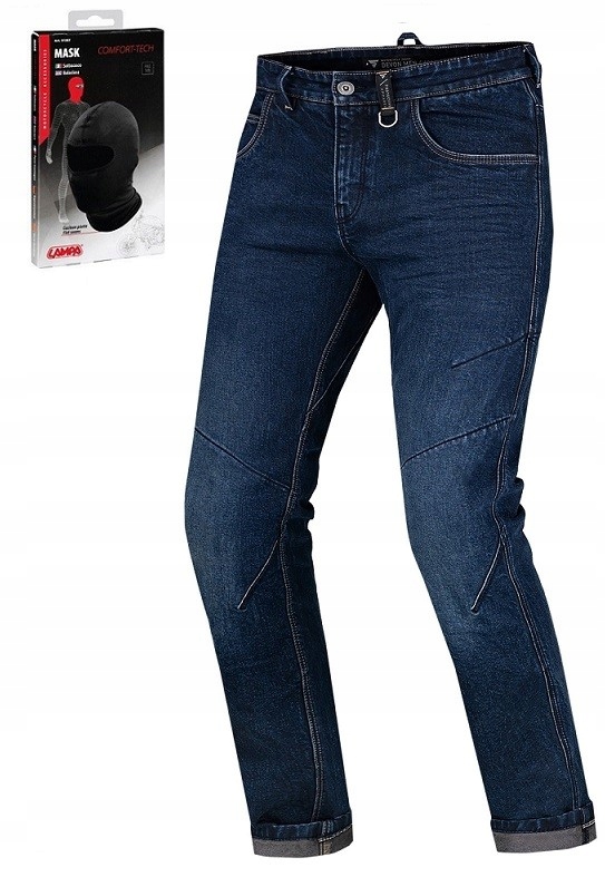 Spodnie Shima Devon granatowy r.34 +Gratis!