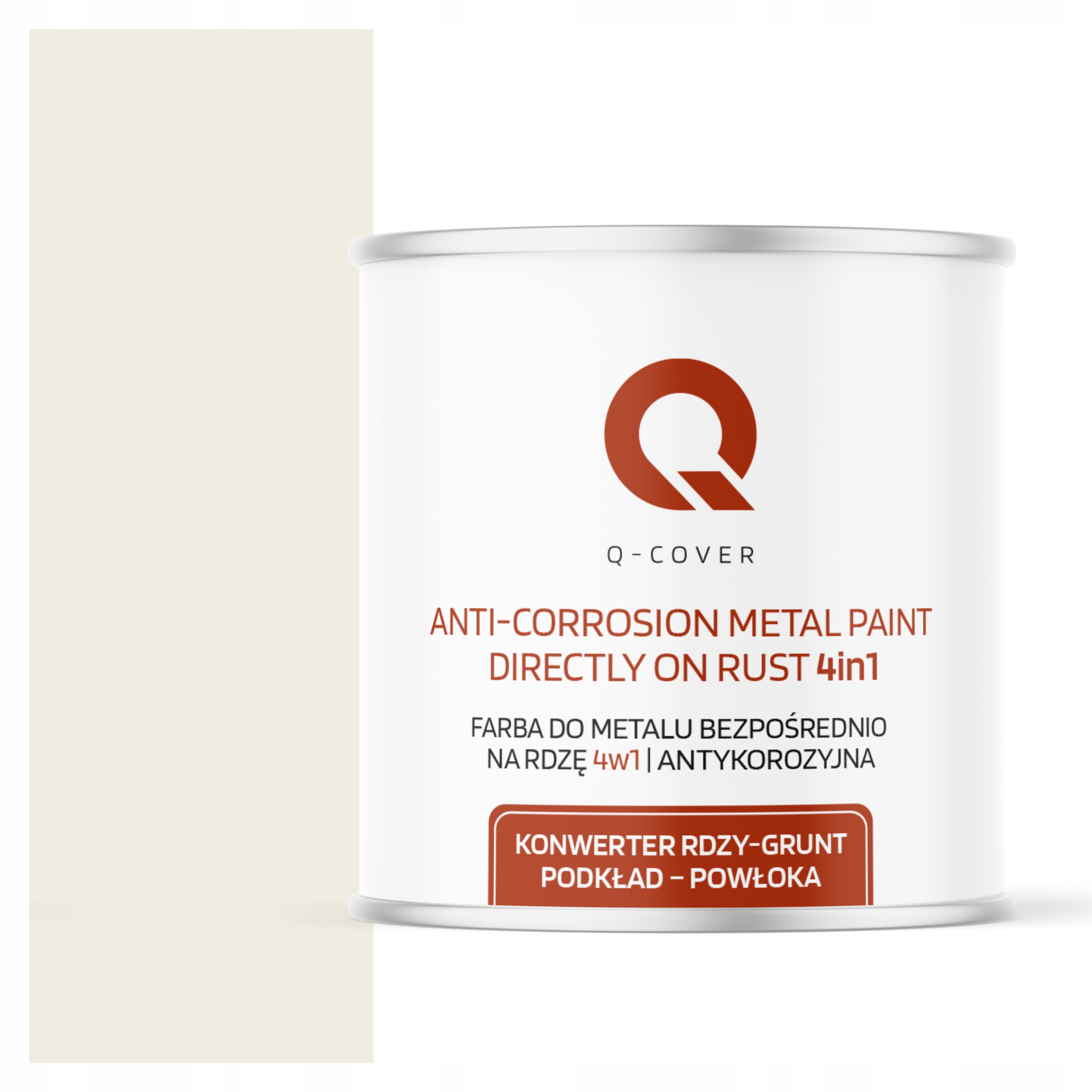 Farba Na Kov Na Liatinu 4v1 Biela Alpská Ral 9010 Polomat 2.5L